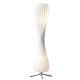 TR7 Floor Lamp Small Plastic White Tom Rossau With Light
