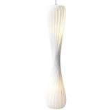 TR7 Pendant Light Large Plastic White By Tom Rossau With Light