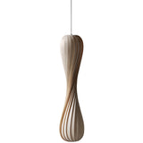 TR7 Pendant Light Medium Natural Birch By Tom Rossau