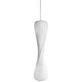 TR7 Pendant Light Medium Plastic White By Tom Rossau