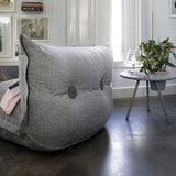 Transloetje Table Lamp - Transparent, in a living room