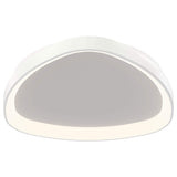 TRFM22 CC 22 Pyra Flush Mount White By DALS