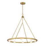 Terrell 29.5'' LED Luxe Gold Chandelier by Crystorama