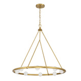 Terrell 29.5'' LED Luxe Gold Chandelier by Crystorama