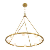 Terrell 29.5'' LED Luxe Gold Chandelier by Crystorama
