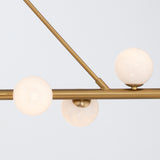 Terrell 46.5'' LED Luxe Gold Linear Chandelier by Crystorama