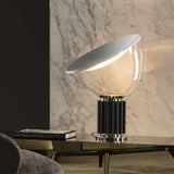 Taccia PMMA Table Lamp Black By Flos - Lifestyle View