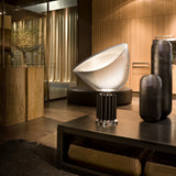 Taccia Table Lamp Medium Black By Flos - Lifestyle View1