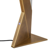 Tachi Table Lamp Vintage Brass By Kuzco Detailed View