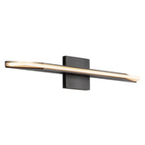 Tachi Wall Sconce Medium Urban Bronze By Kuzco Side View