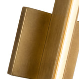 Tachi Wall Sconce Medium Vintage Brass By Kuzco Detailed View