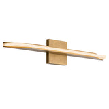 Tachi Wall Sconce Medium Vintage Brass By Kuzco Side View