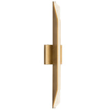 Tachi Wall Sconce Medium Vintage Brass By Kuzco