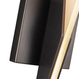 Tachi Wall Sconce Small Urban Bronze By Kuzco Detailed View