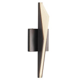 Tachi Wall Sconce Small Urban Bronze By Kuzco