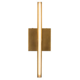 Tachi Wall Sconce Small Vintage Brass By Kuzco Front View