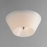 Tack Flush Mount Polished Chrome by Maxim Lighting