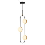 Tagliato Suspension By Alora, Size: Medium, Finish: Matte Black / Brushed Gold, , | Casa Di Luce Lighting
