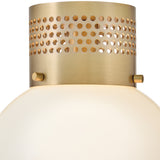 Taj Ceiling Light Lacquered Brass By Lark Living - Detailed View