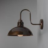 Talise Swan Neck Wall Light - Antique Brass