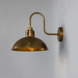Talise Swan Neck Wall Light - Antique Brass