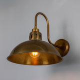 Talise Swan Neck Wall Light - Antique Brass