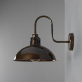 Talise Swan Neck Wall Light - Antique Brass