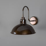 Talise Swan Neck Wall Light - Antique Brass