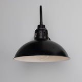 Talise Swan Neck Wall Light - Matt Black