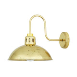 Talise Swan Neck Wall Light - Polished Brass