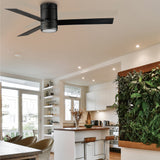 Tanker 52 Hugger Fan Black By Maxim Lighting Lifestyle View
