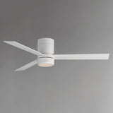 Tanker 52 Hugger Fan Matte White With Light By Maxim Lighting