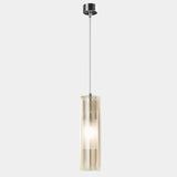 Tao Single Pendant Light Small Amber By Cangini Tucci, , | Casa Di Luce Lighting