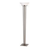 Taper Floor Lamp in Bronze, Opal Glass by Hubbardton Forge