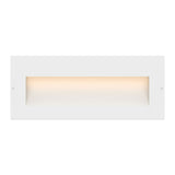 Taper Step 12v Wide Horizontal - Satin White - by Hinkley