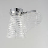 Tartan LED Flush Mount by ET2 - Polished Chrome