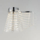 Tartan LED Flush Mount by ET2 - Polished Chrome
