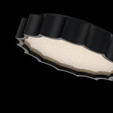 Tarte Flush Mount Black Small By Schonbek Detailed View