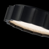 Tarte Flush Mount Black Medium By Schonbek Detailed View