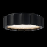 Tarte Flush Mount Black Small By Schonbek