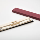 Tau Finger Jewel Slim Satin Brass By Danese Milano