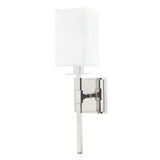 Taunton Wall Sconce - Polished Nickel by Hudson Valley