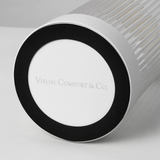 Tawa Accent Rechargeable Table Lamp Matte White By Visual Comfort Modern Base View