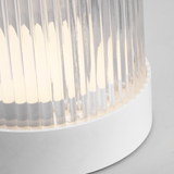 Tawa Accent Rechargeable Table Lamp Matte White By Visual Comfort Modern Detailed View