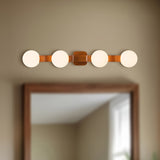 Teak Briar Vanity Light by Kuzco Lighting