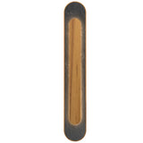 Petra Rounded Linear Wall Lamp with Slate Accent