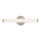 Tectra Wall Sconce — 18 Inch, Brushed Nickel