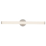 Tectra Wall Sconce — 30 Inch, Brushed Nickel