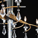 Tempest Chandelier Medium By Schonbek Detailed View