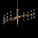 Tempest Chandelier Medium By Schonbek Side View